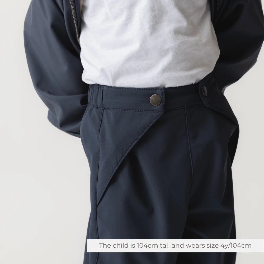 Mini A Ture-MATAIANO softshell pants. GRS Ombre blue