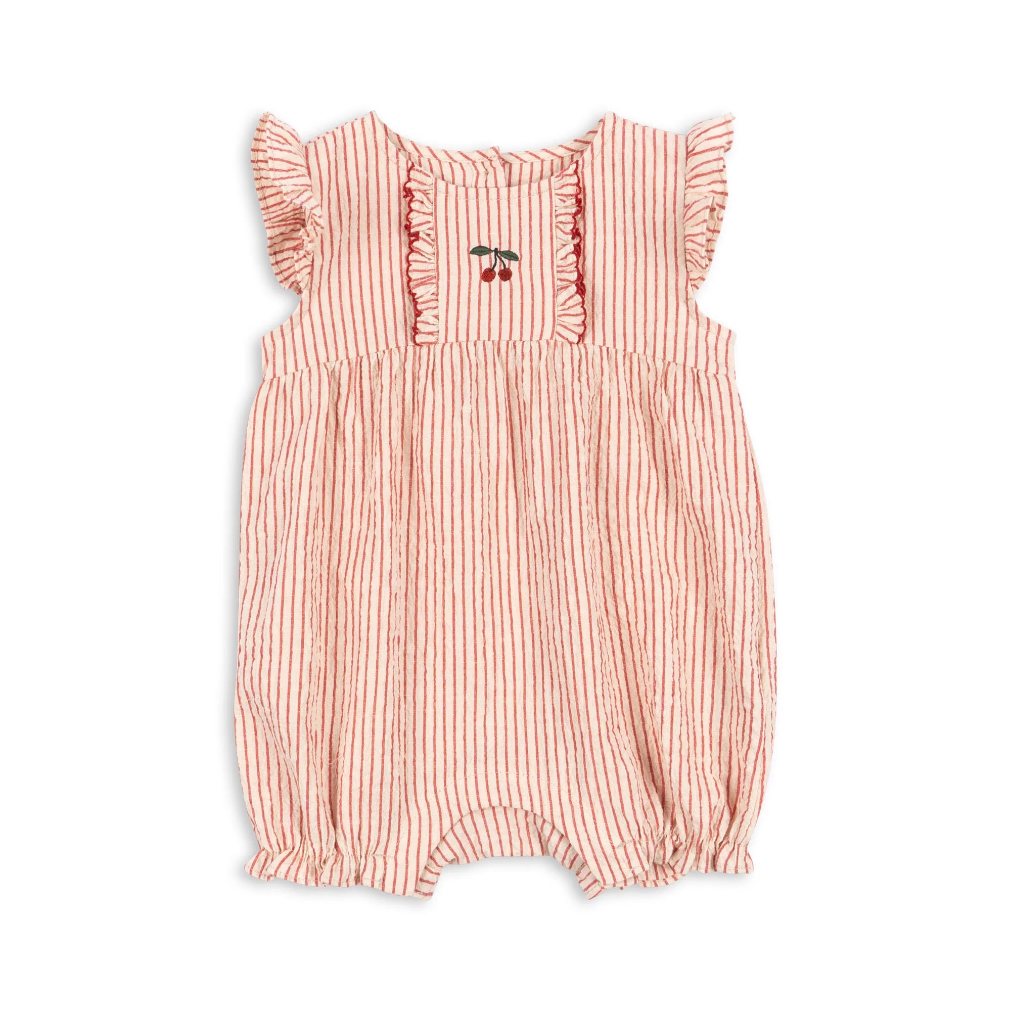 ELLIE FRILL ROMPER GOTS