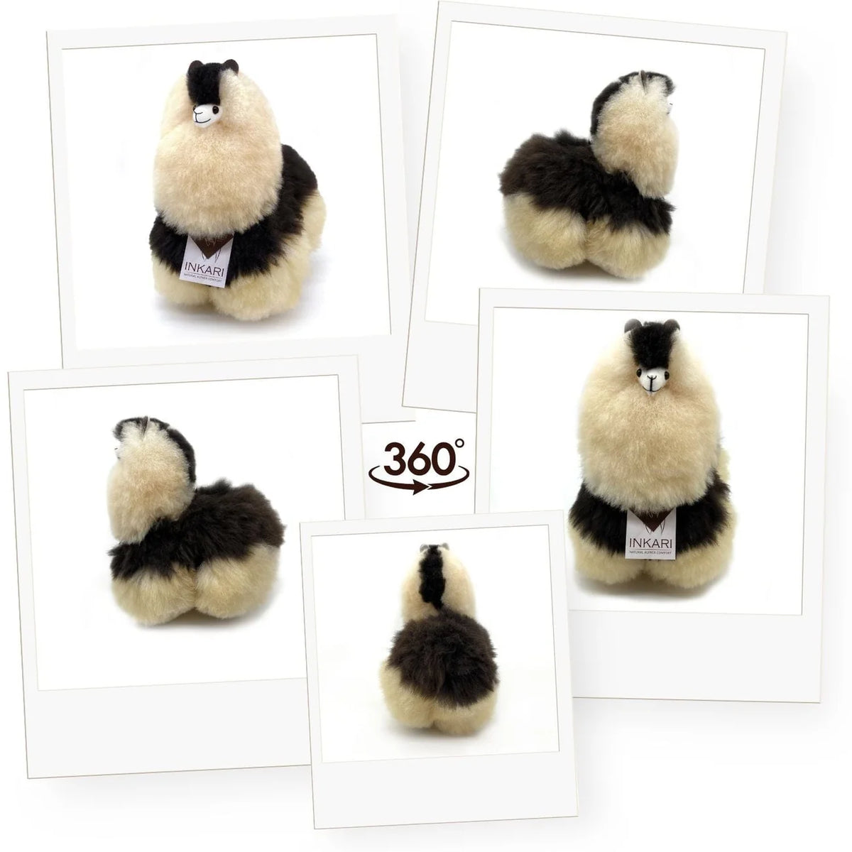 Inkari-Naturals Alpaca Toy Small Espresso