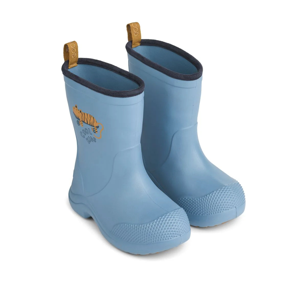 Liewood-Aston Rainboot Tiger / Beach blue