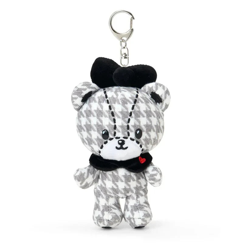 Sanrio-Tiny Chum Plush Mascot Keychain (Monochrome Birthday Twins Series)