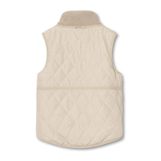 MATCECIL reversible thermo vest. GRS-1120 Sandshell