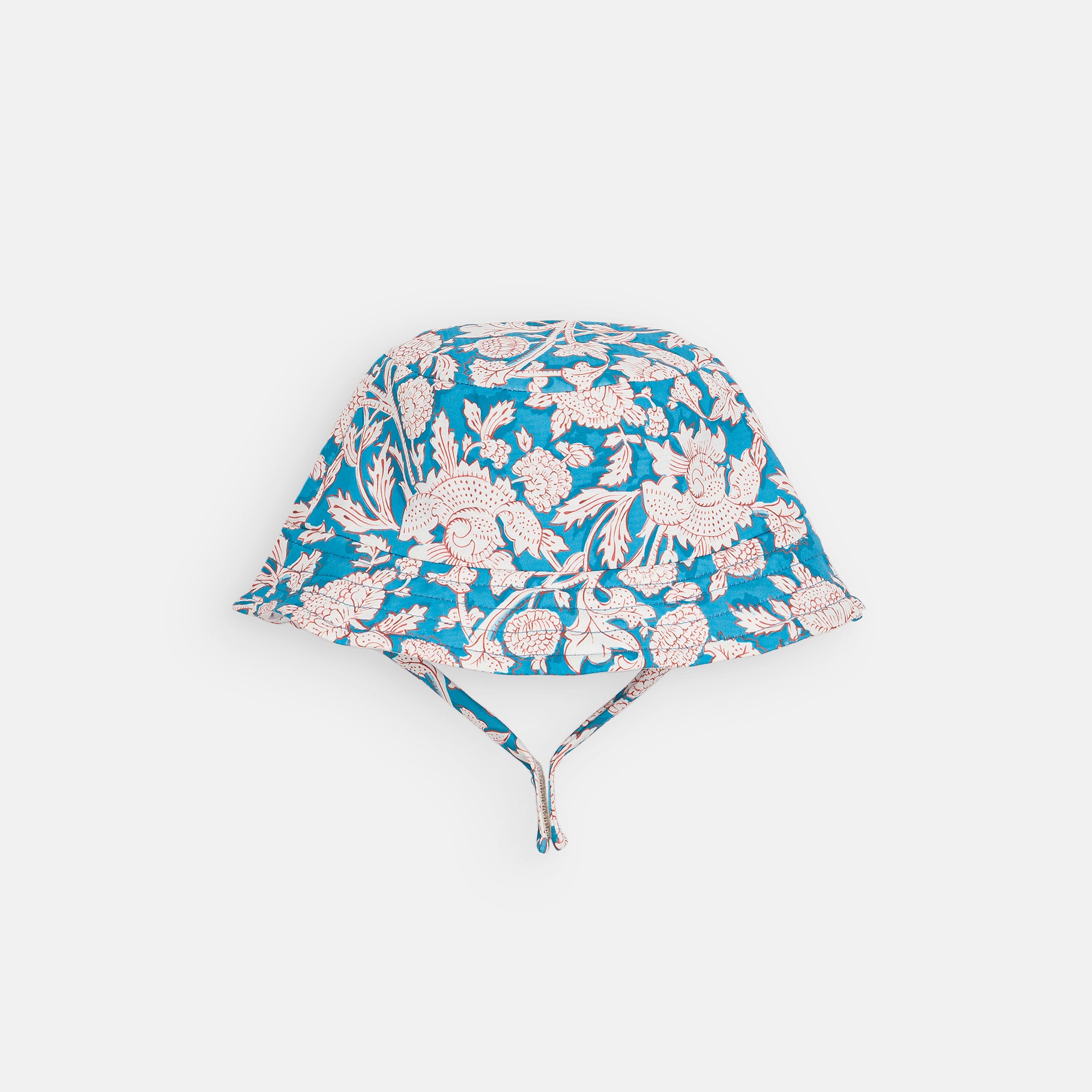 Louise Misha-Girls Sun Hat Devy Blue Mountain Avens
