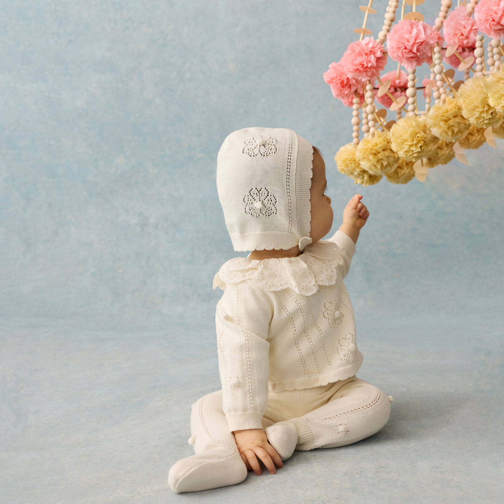 Louise Misha-Baby Girls Jumper Legging Beguin Bliss Cream