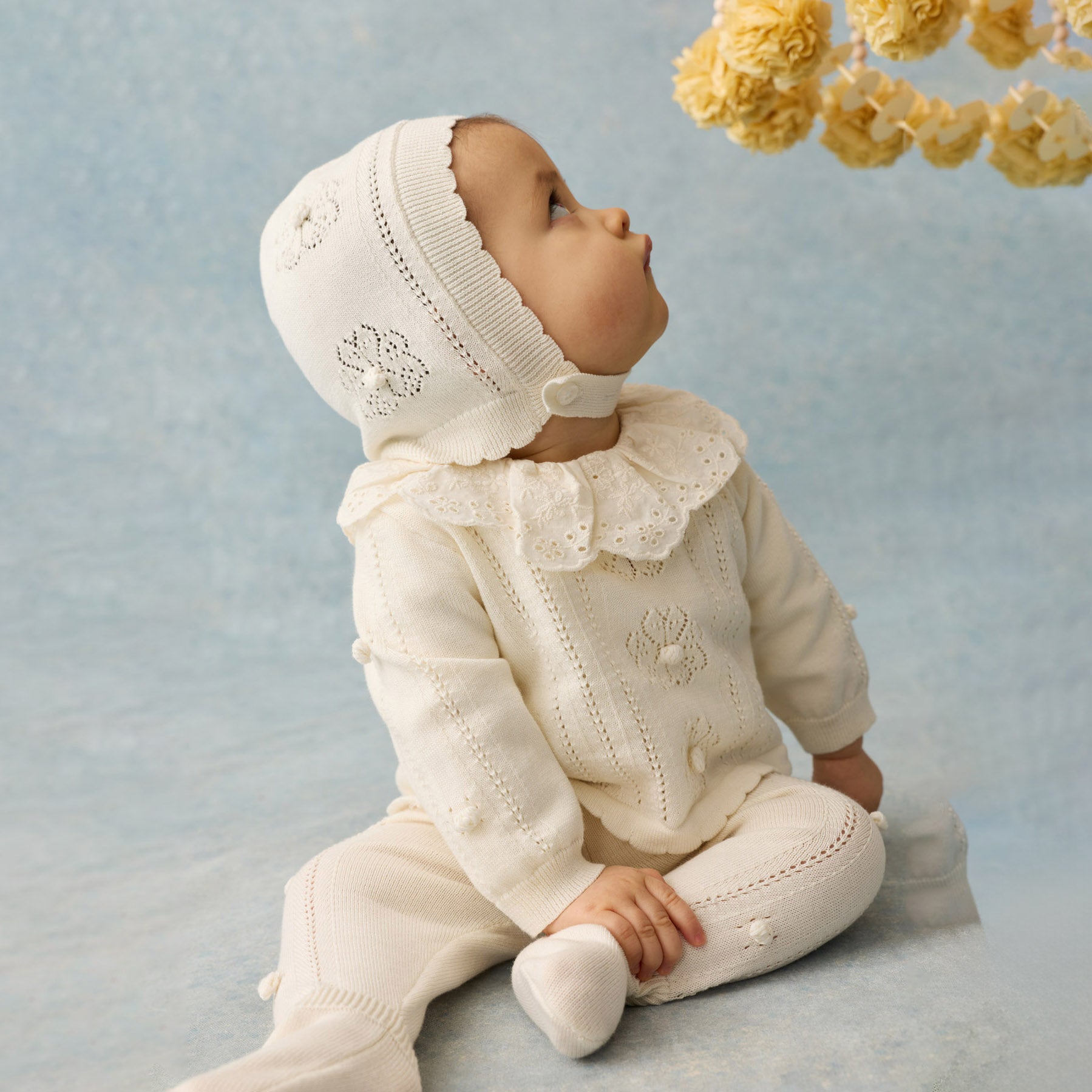Louise Misha-Baby Girls Jumper Legging Beguin Bliss Cream