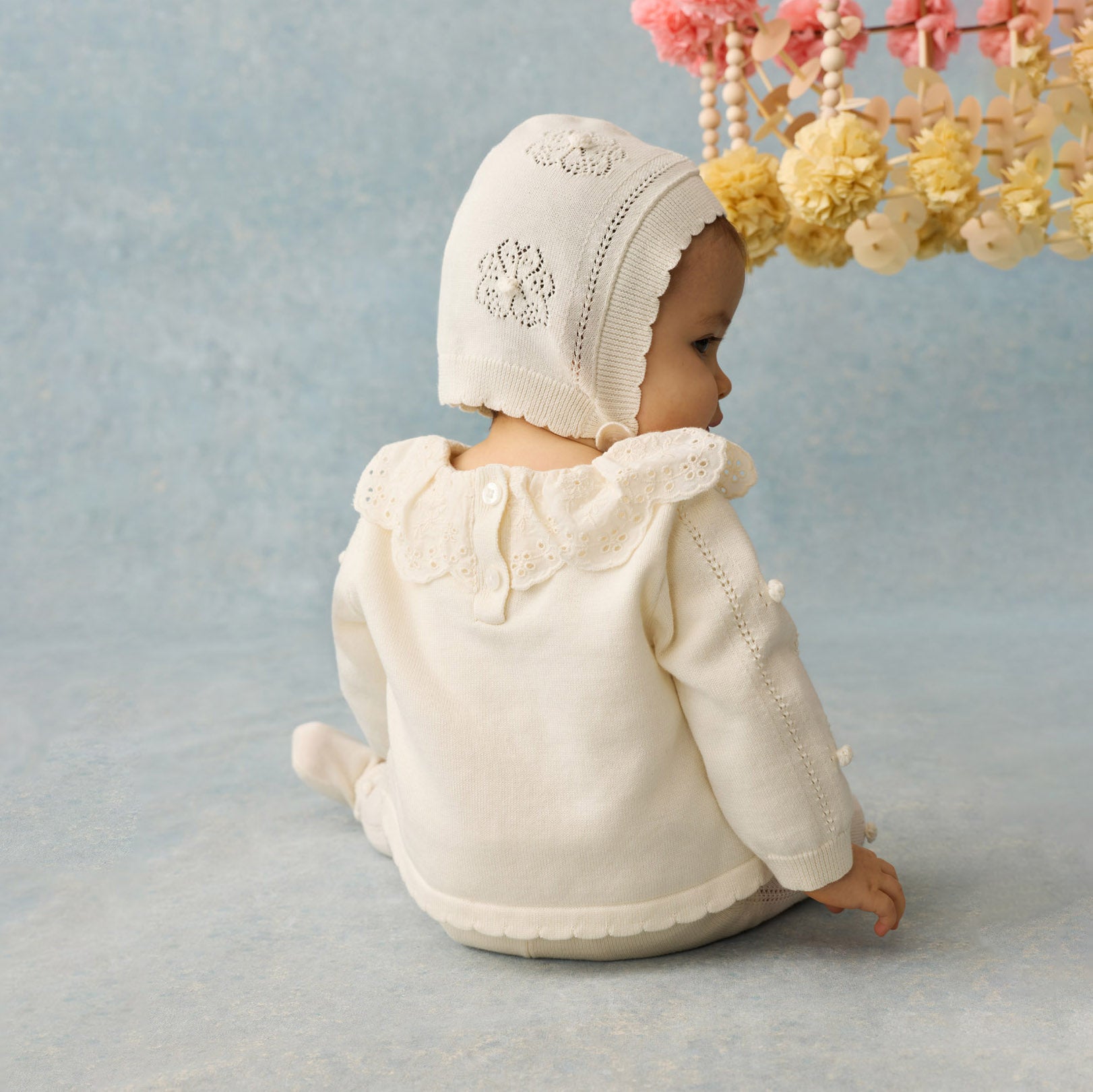 Louise Misha-Baby Girls Jumper Legging Beguin Bliss Cream