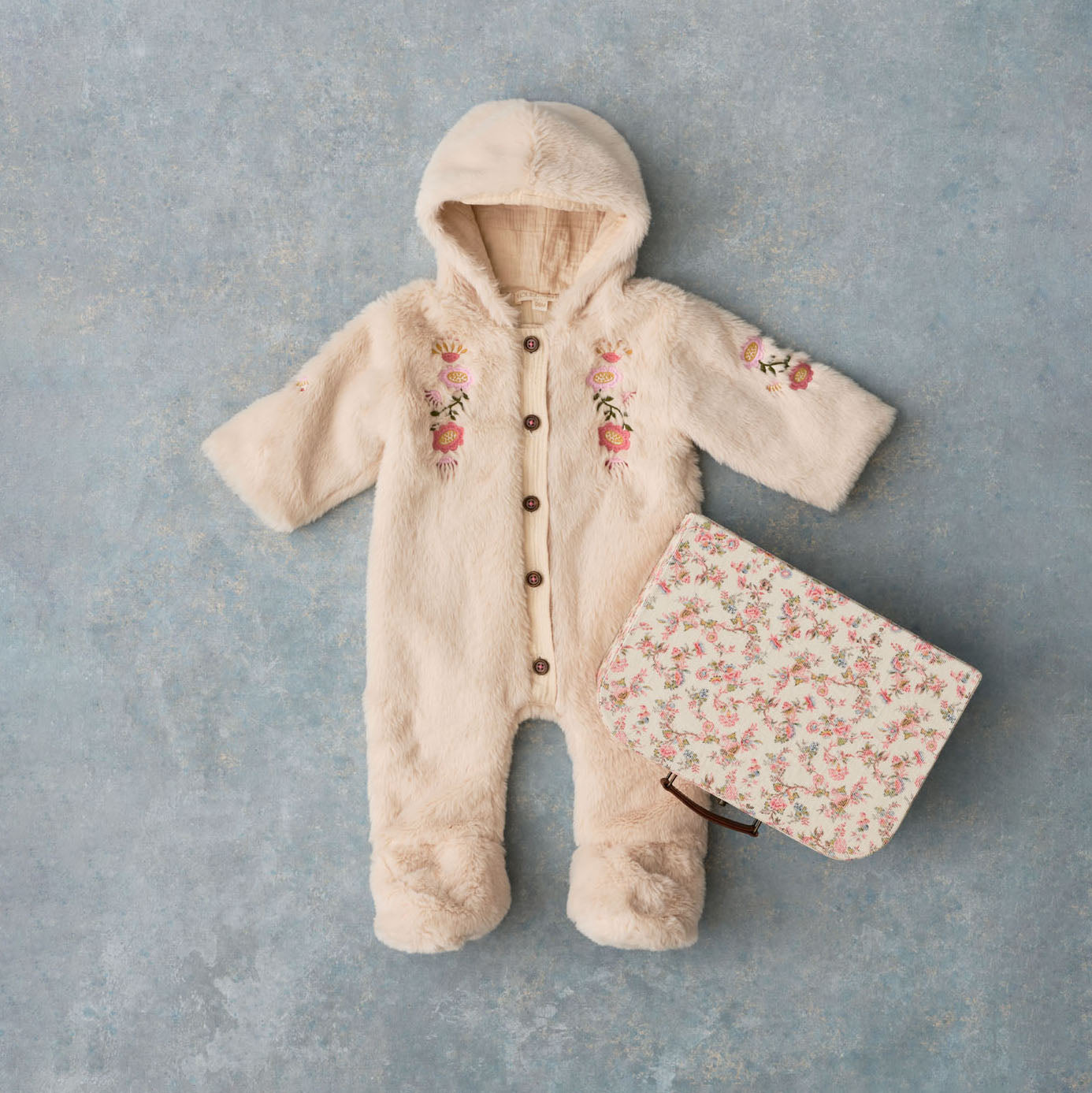 Louise Misha-Baby Girls Pilot Jumpsuits Naglaya Cream