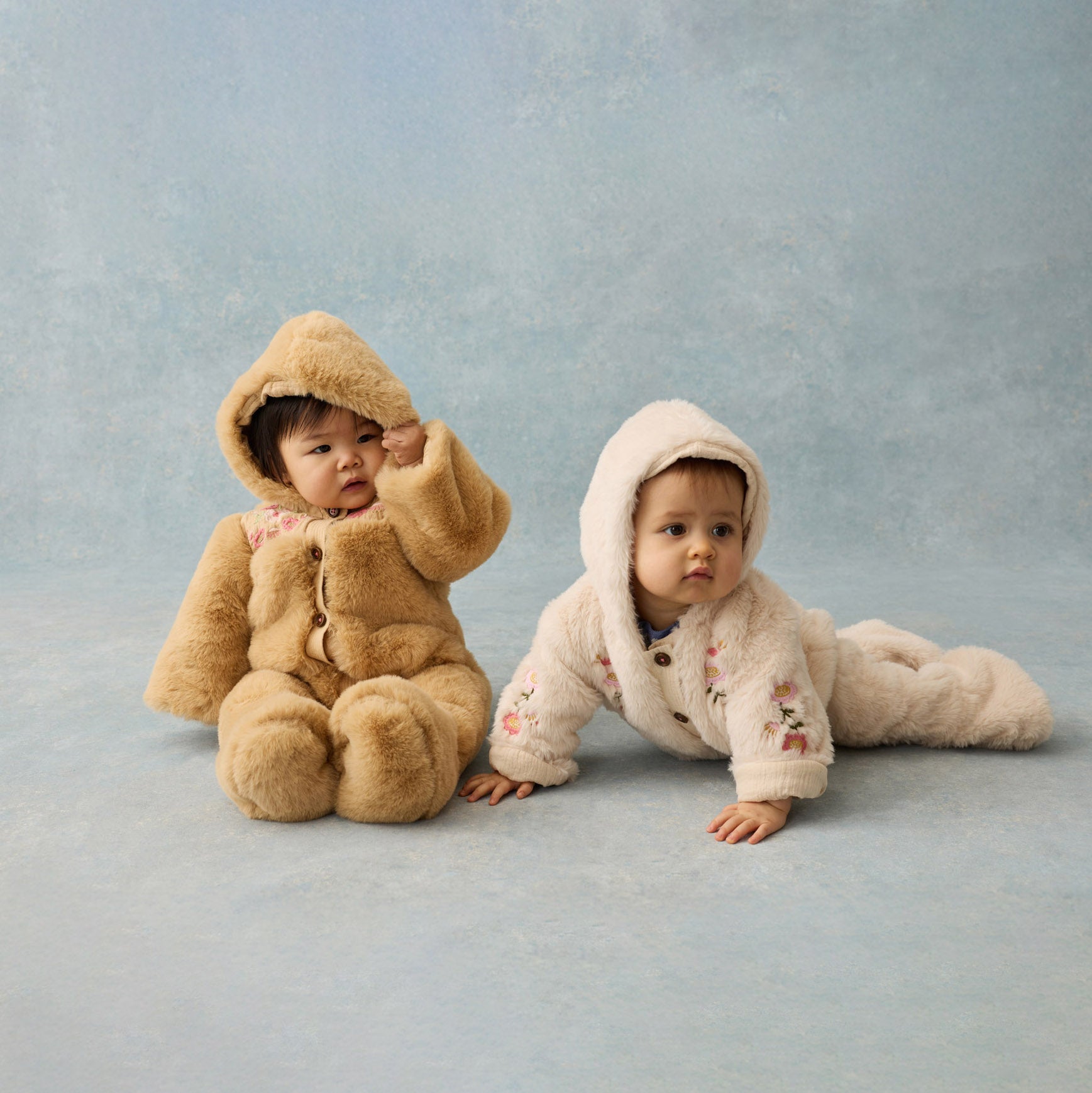 Louise Misha-Baby Girls Pilot Jumpsuits Naglaya Cream
