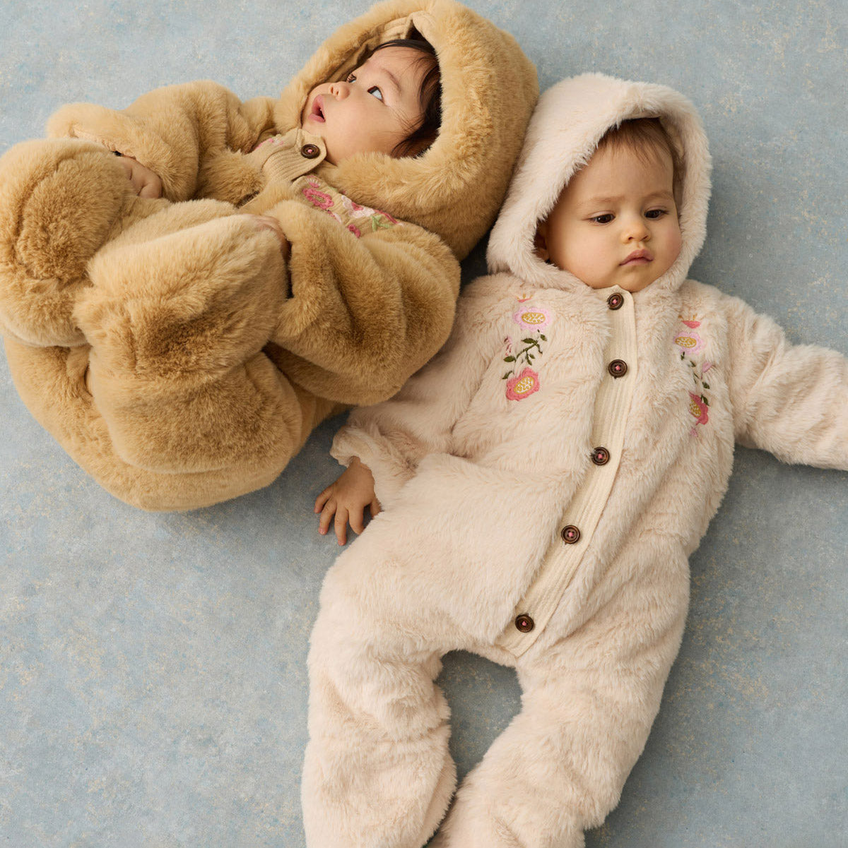 Louise Misha-Baby Girls Pilot Jumpsuits Naglaya Cream