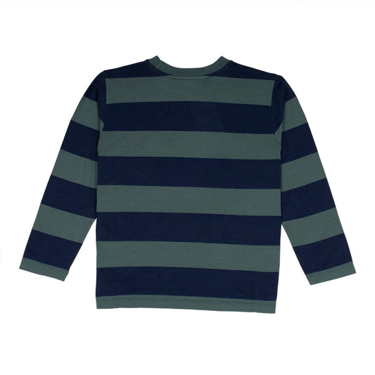 STRIPE BASE LAYER-SOFT GREEN