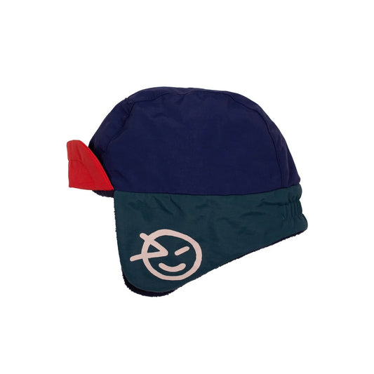 NYLON TRAPPER HAT-RICH NAVY MIX