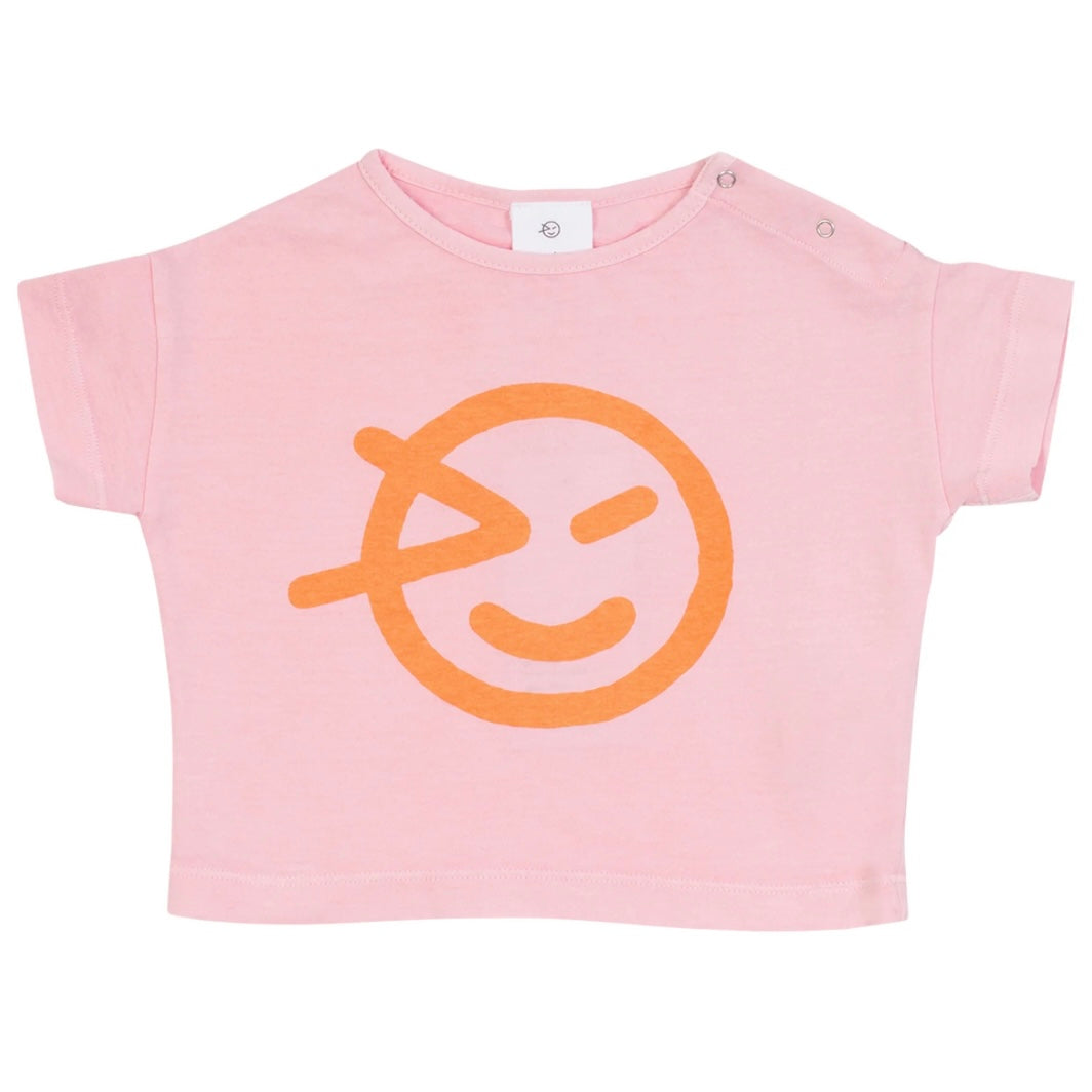 BABY WYNKEN TEE-DUST PINK