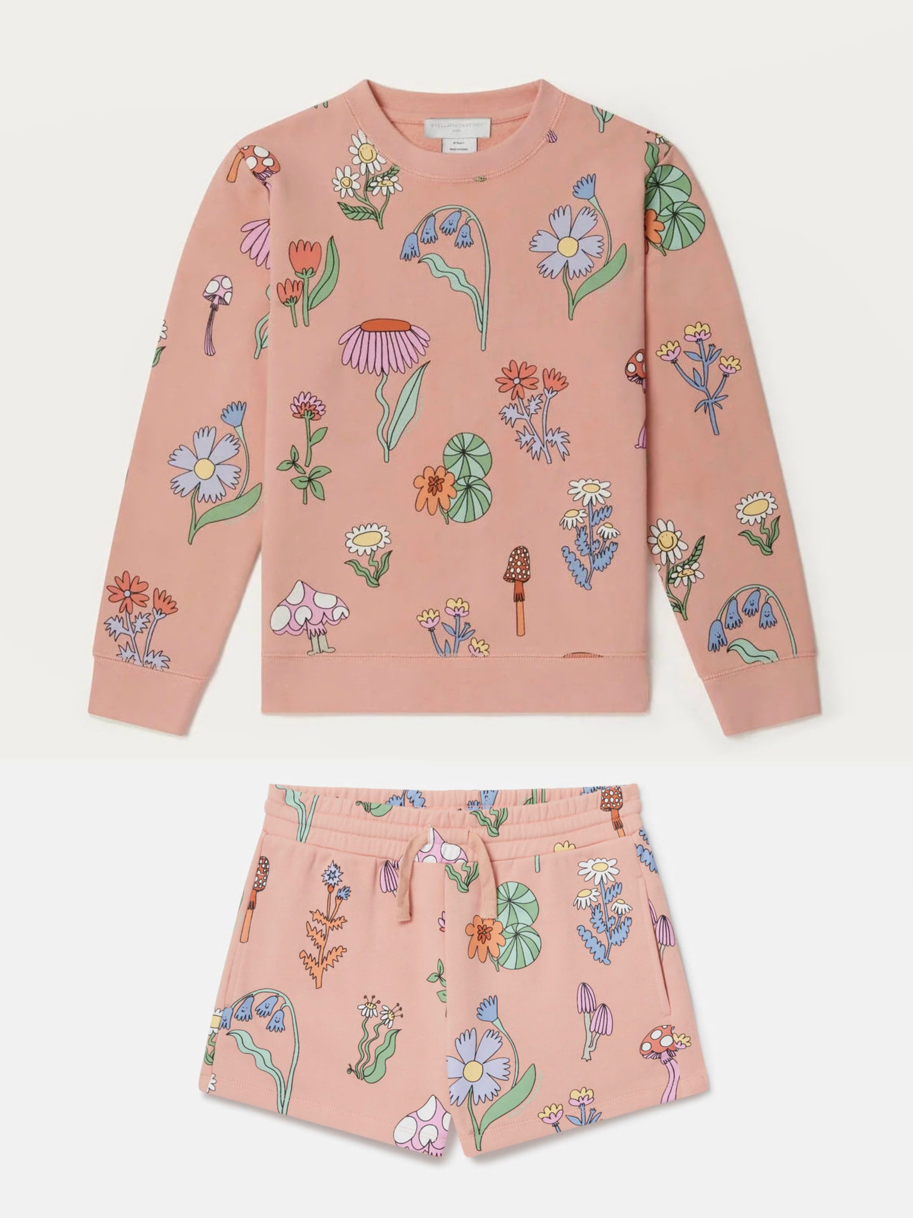 Stella Mccartney Kids-GIRL FAIRY FLORAL TRACKSUIT