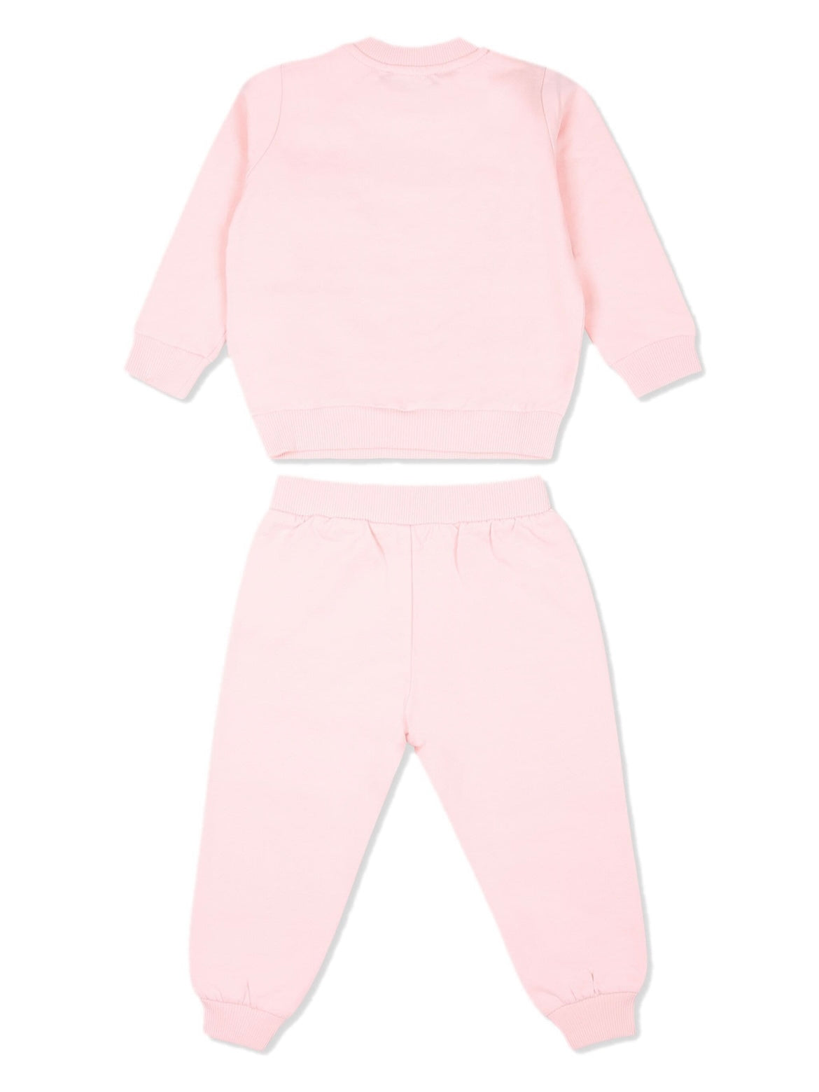 BABY SWEATSUIT WITH LRG TWO BEARS LOGO GRAPHIC-SGR ROSE