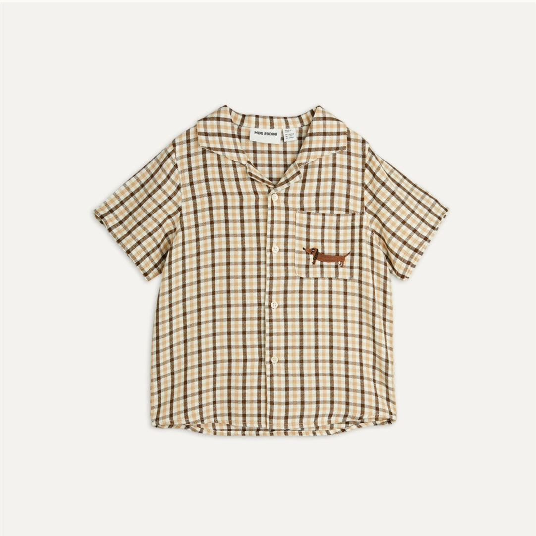 GINGHAM YD WOVEN SHIRT