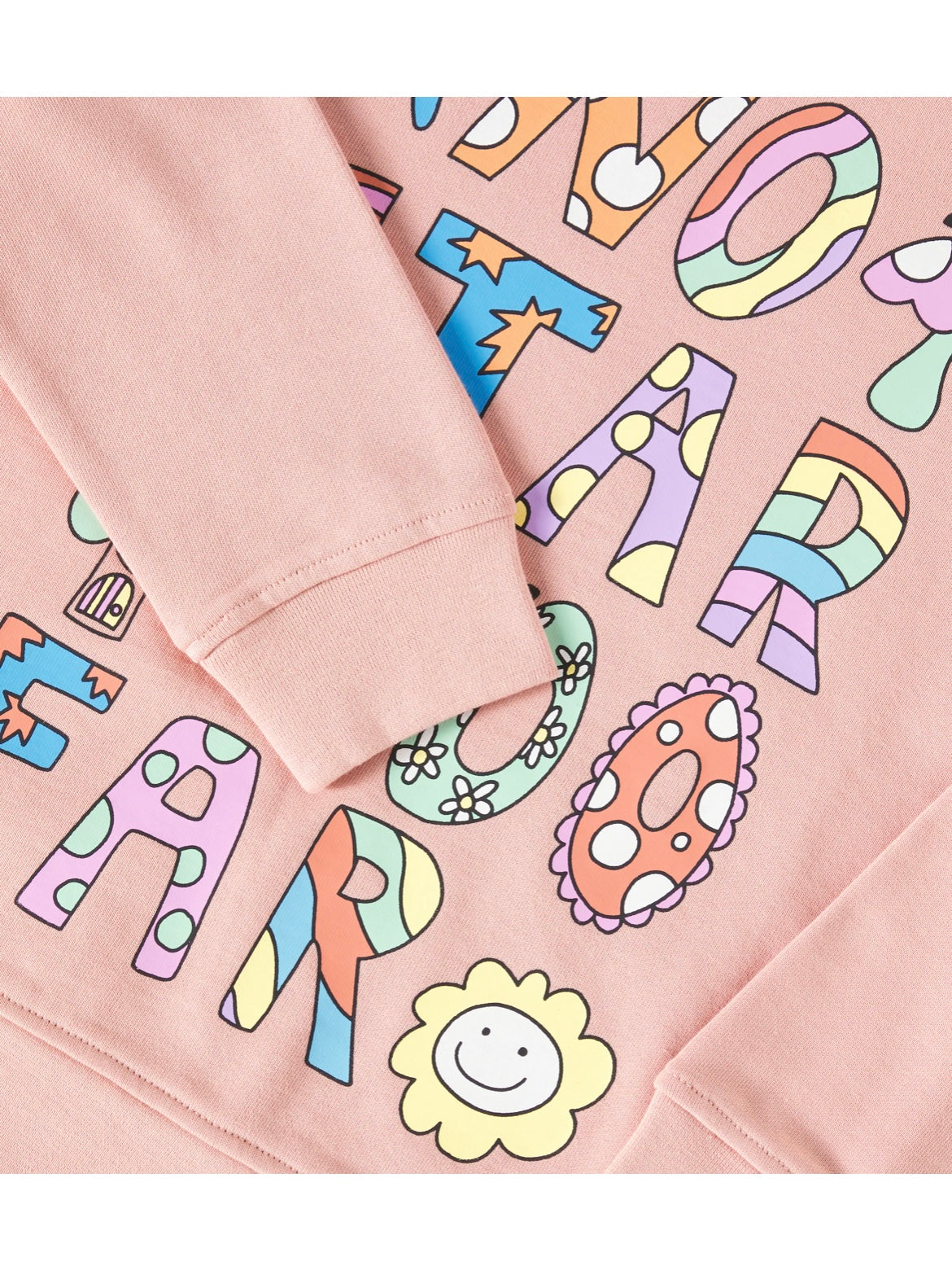 Stella Mccartney Kids-GIRL SWEATSHIRT WITH NO STAR TOO FAR PRINT