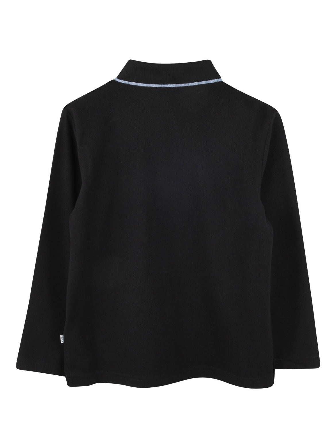 MINI ME LS POLO-BLACK