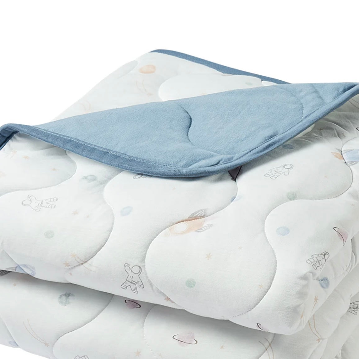 Bamboo Jersey Medium Quilted Winter Blanket | 3.2 TOG - Up And Away