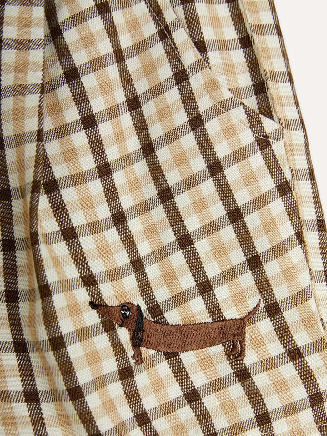 GINGHAM YD WOVEN SHORTS