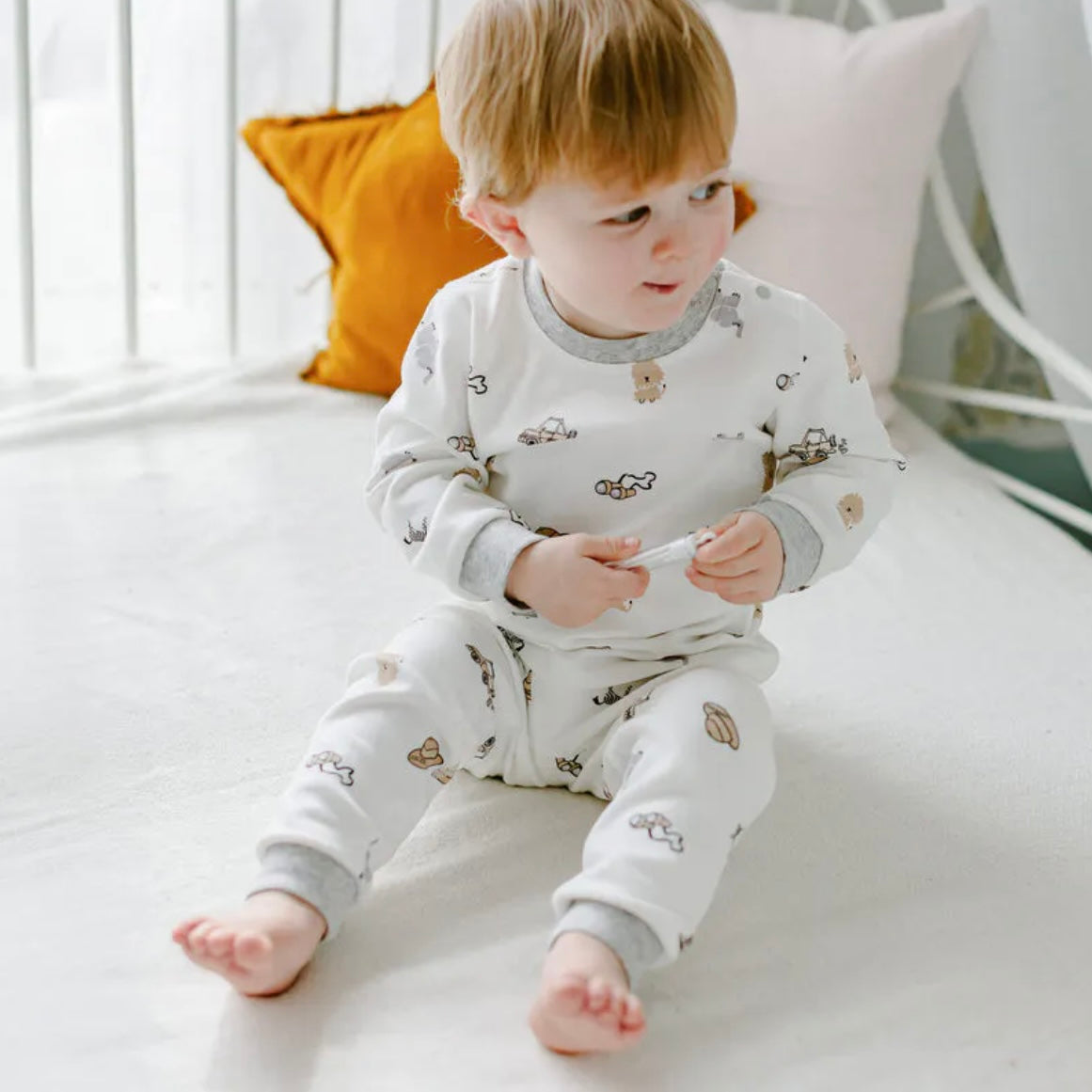 Long Sleeve Two-Piece PJ Set - Safawhee!