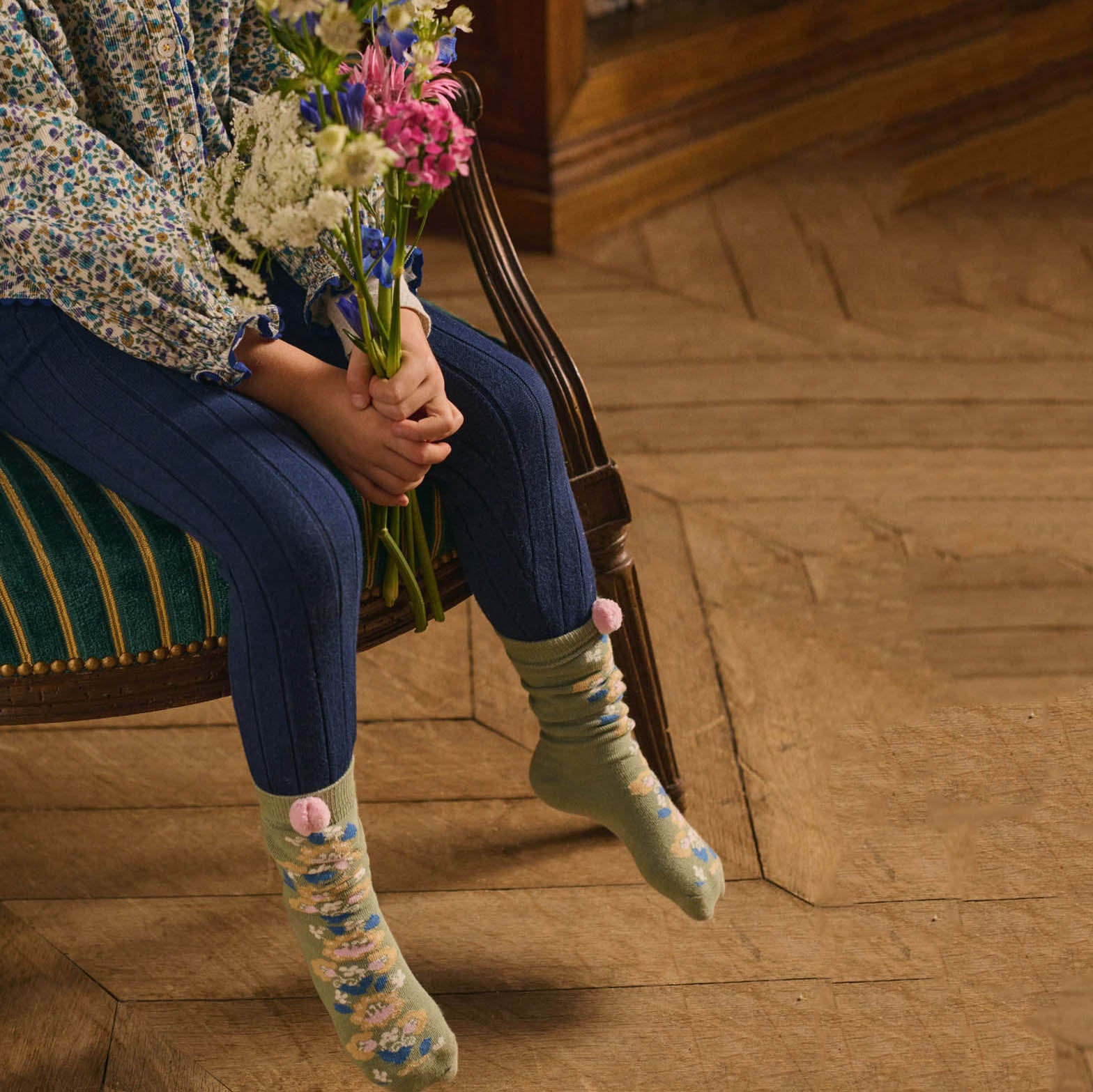 Louise Misha-Girls Almond Socks Chelie