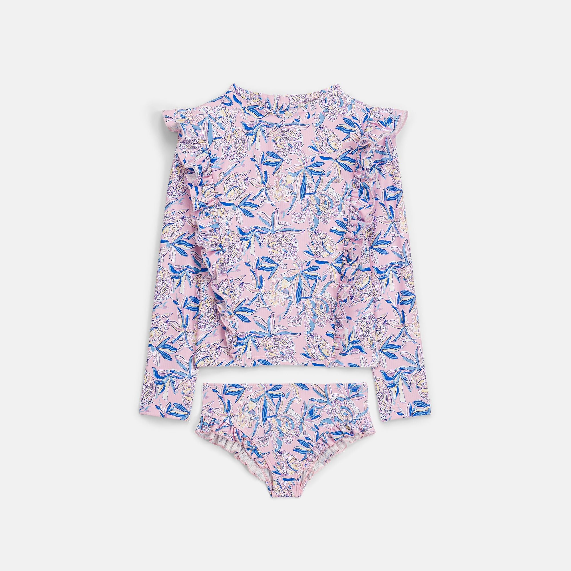 Louise Misha-Baby Girls Bathing Set Yanika Pink Lush Paradise