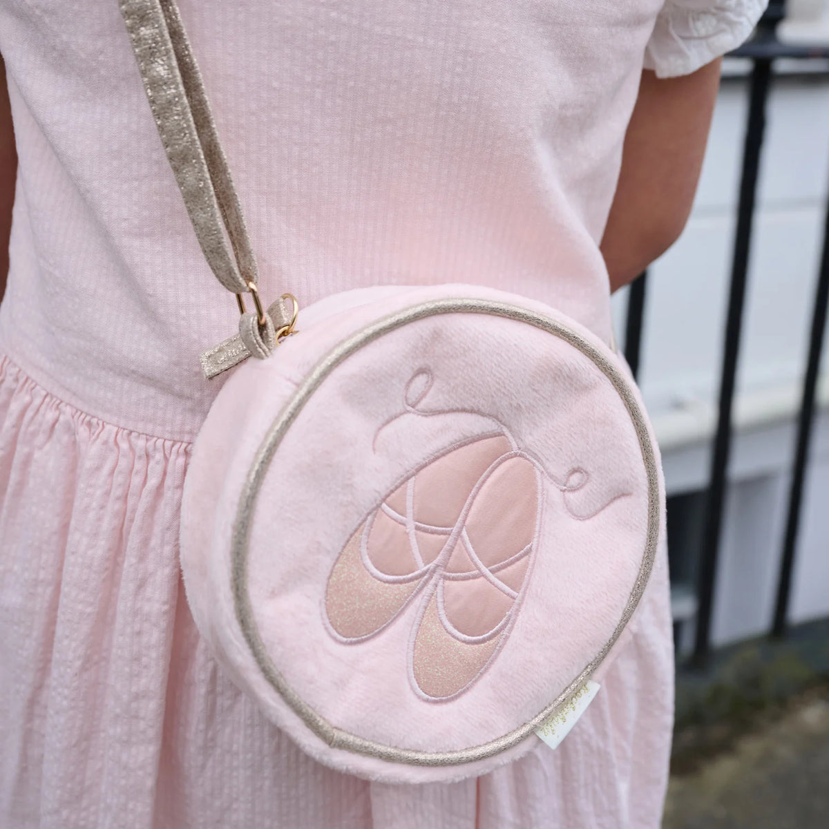Rockahula Kids-Ballet Shoes Round Bag