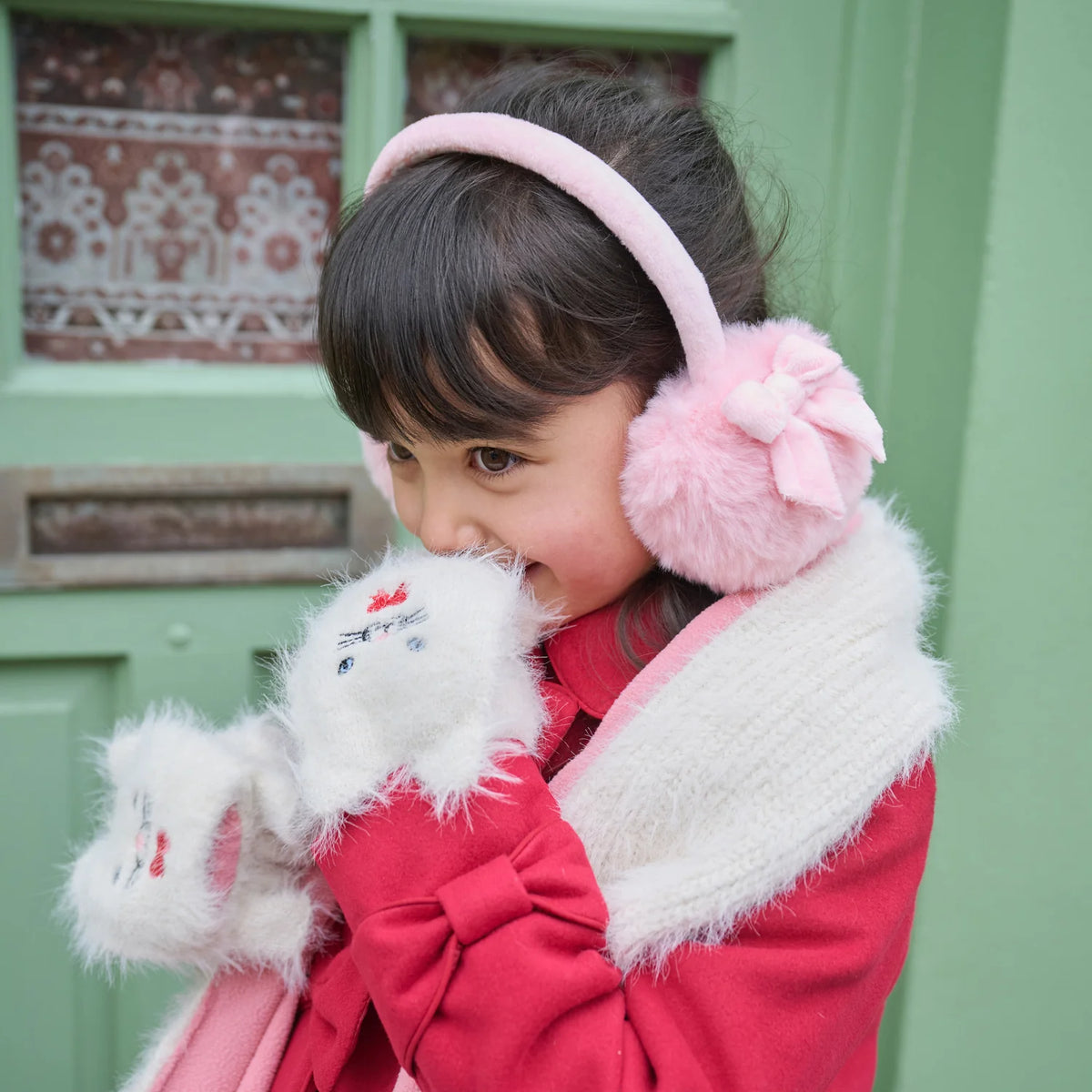 Rockahula Kids-Pretty in Pink Bow Earmuffs