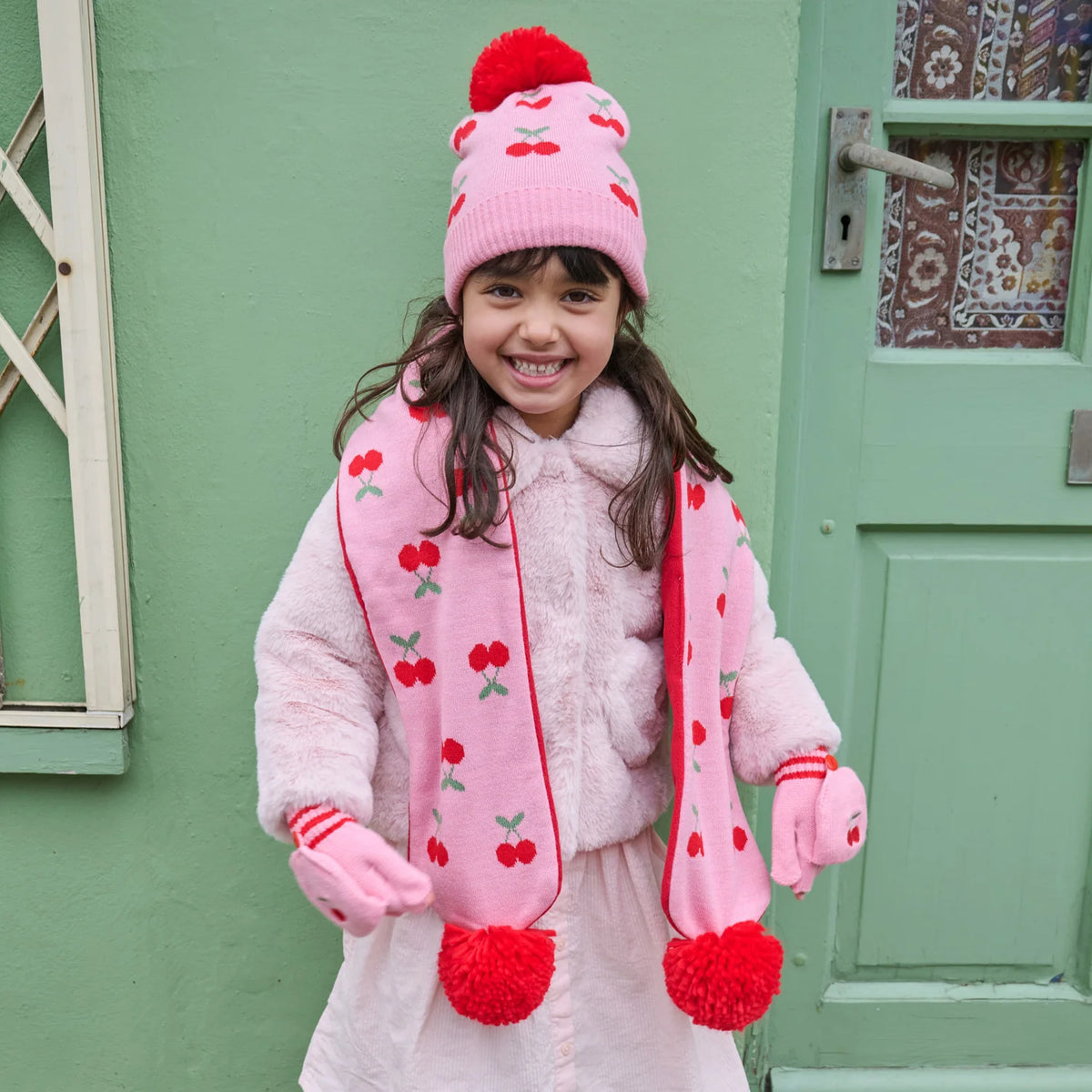 Rockahula Kids-Cheerful Cherry Knitted Hat