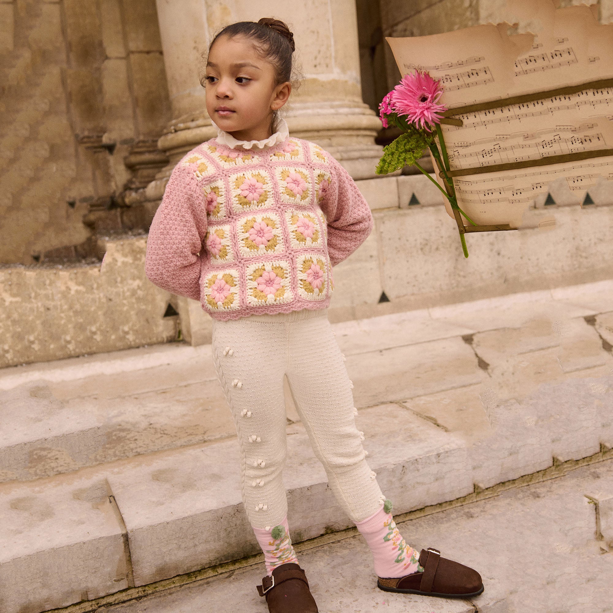 Louise Misha-Girls Blush Jumper Alicia