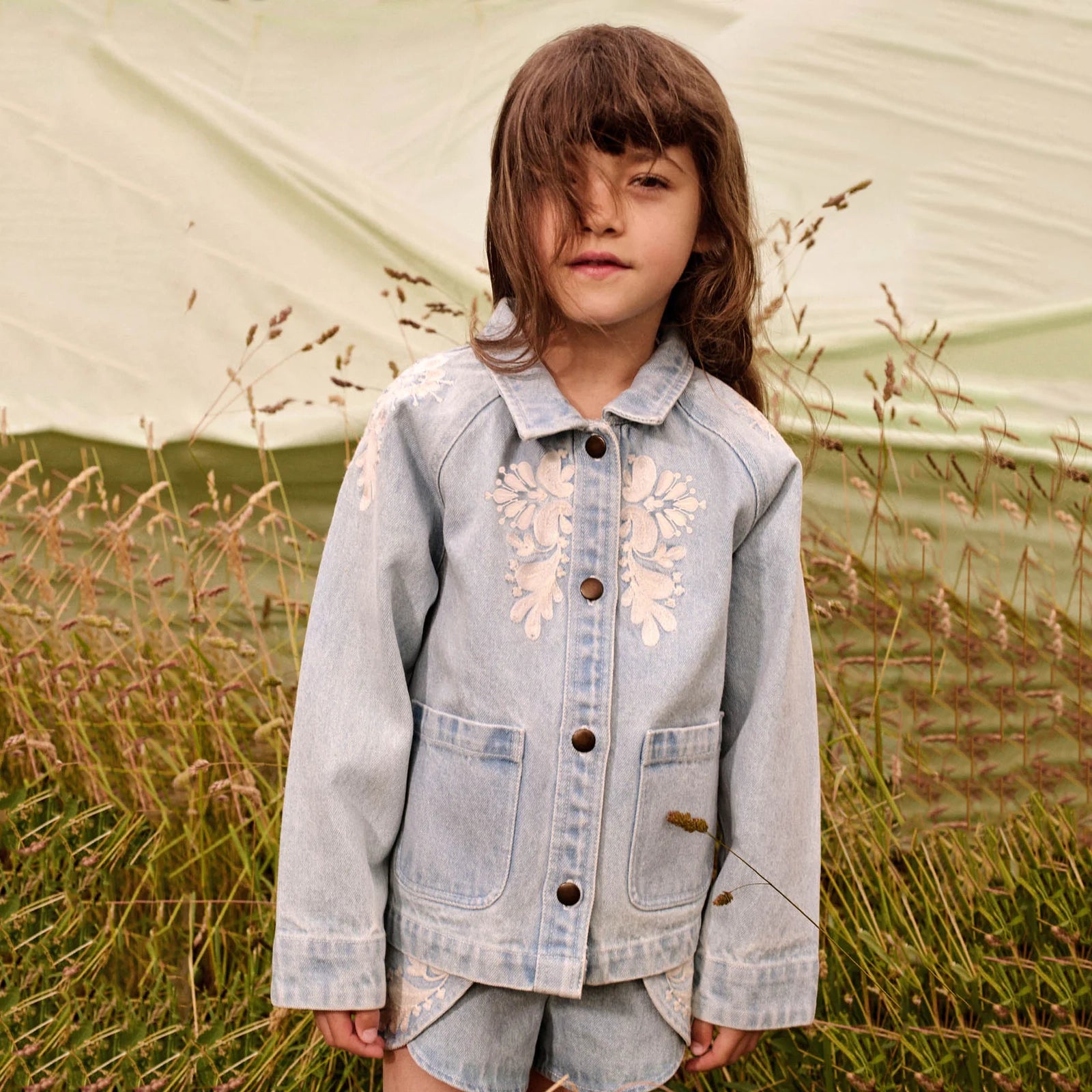 Louise Misha-Girls Jacket Rafaela Bleach
