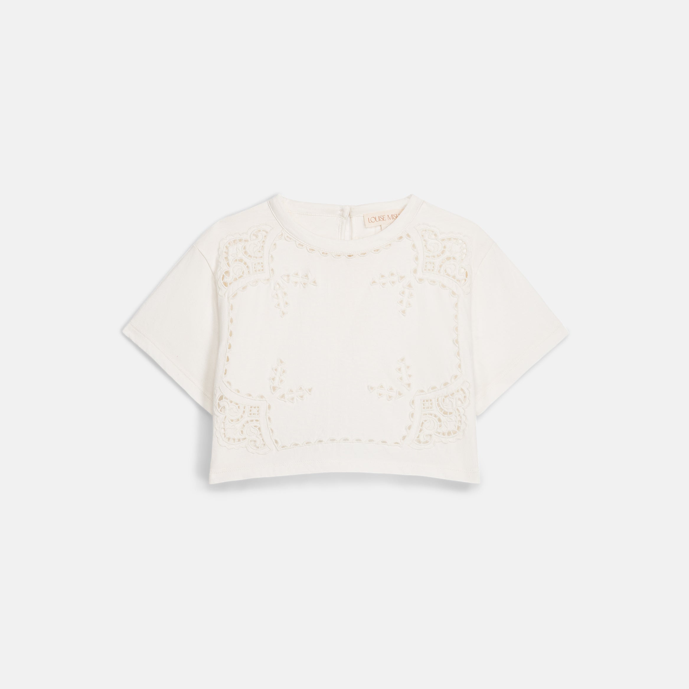 Louise Misha-Girls Tee Kalistee Off White