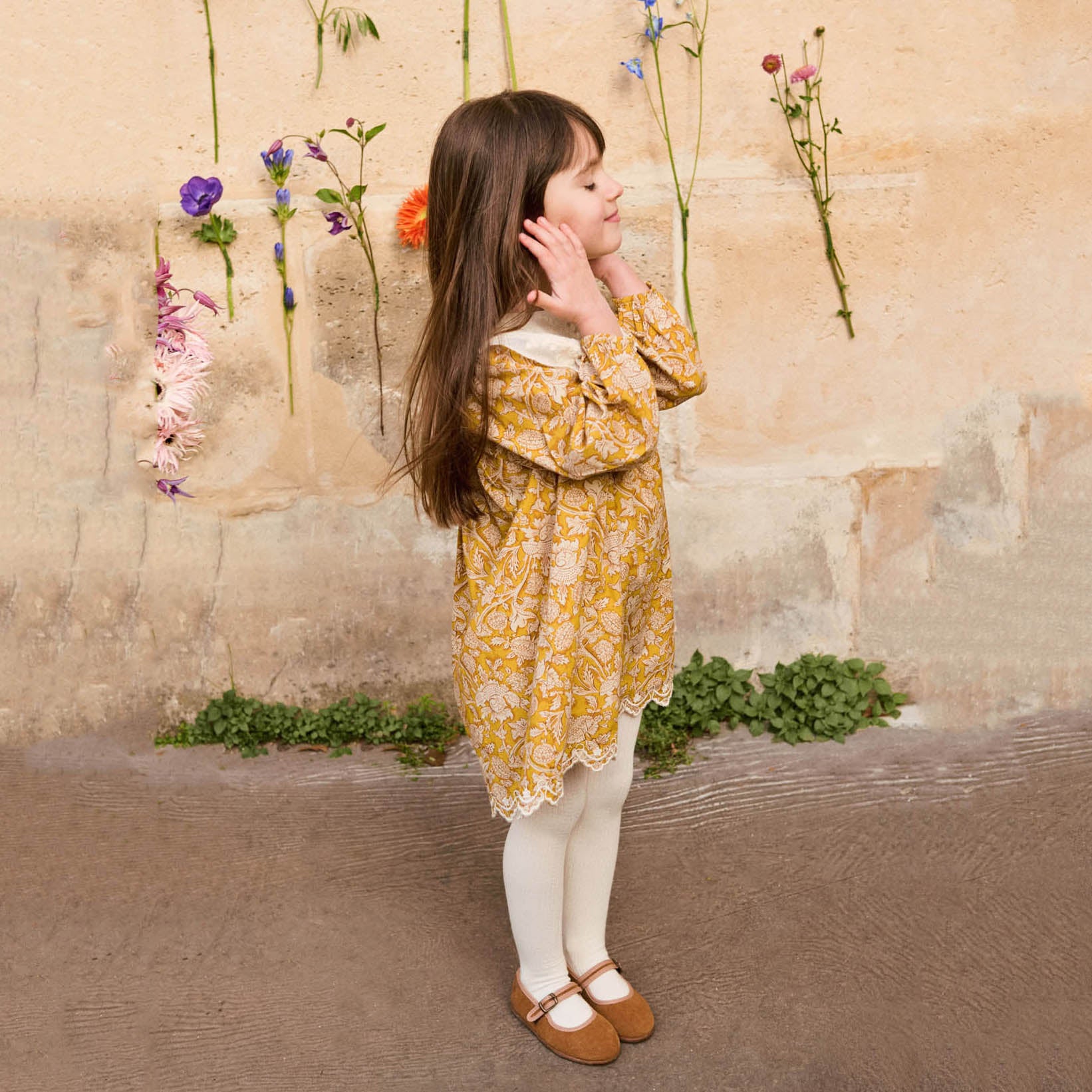 Louise Misha-Girls Honey Mountain Avens Dress Arinola