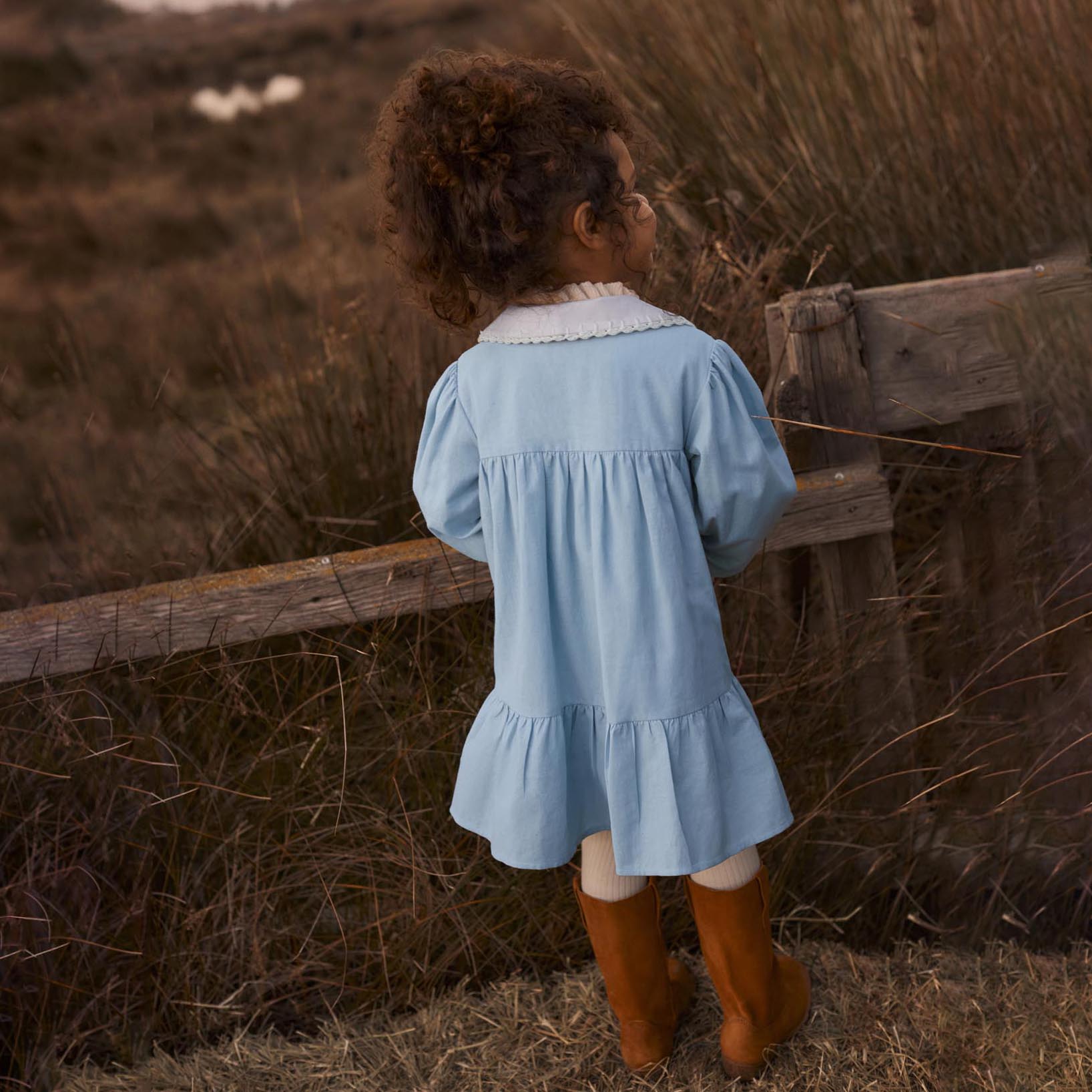 Louise Misha-Girls Dress Ysee Baby Blue