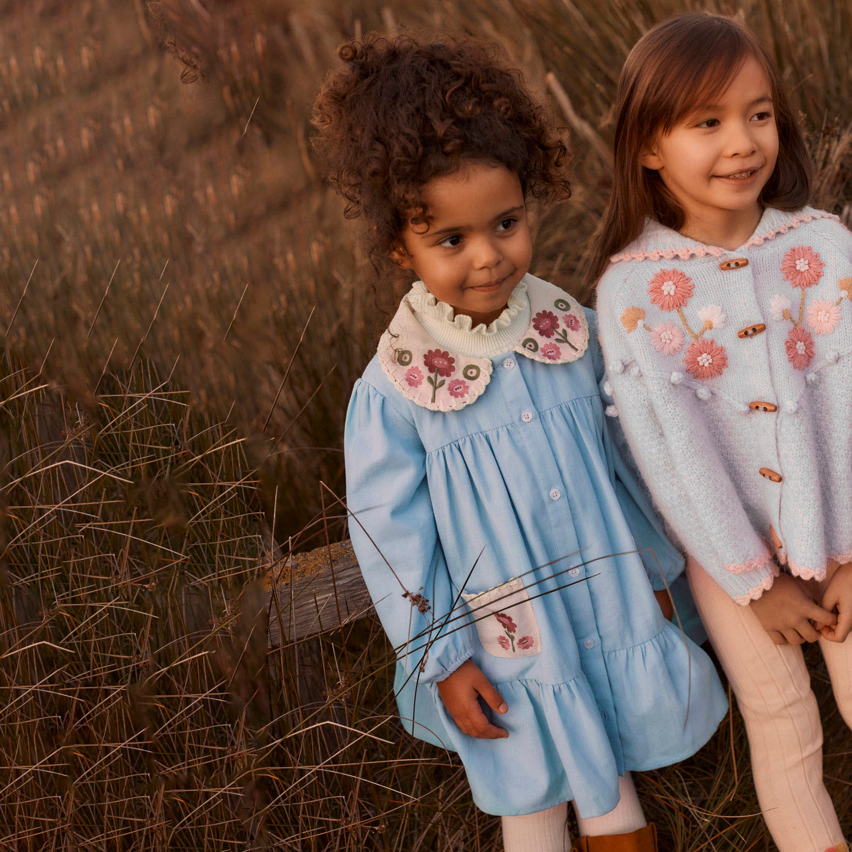 Louise Misha-Girls Dress Ysee Baby Blue