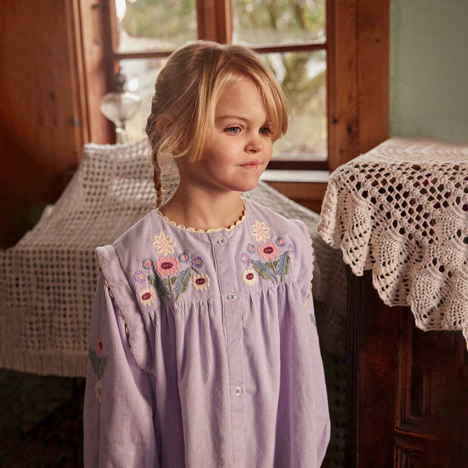 Louise Misha-Girls Dress Anette Parme