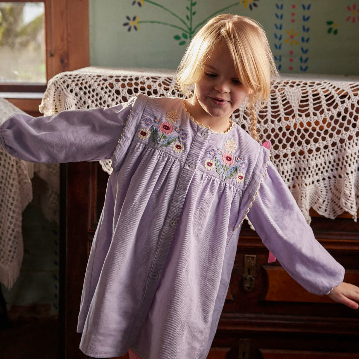 Louise Misha-Girls Dress Anette Parme