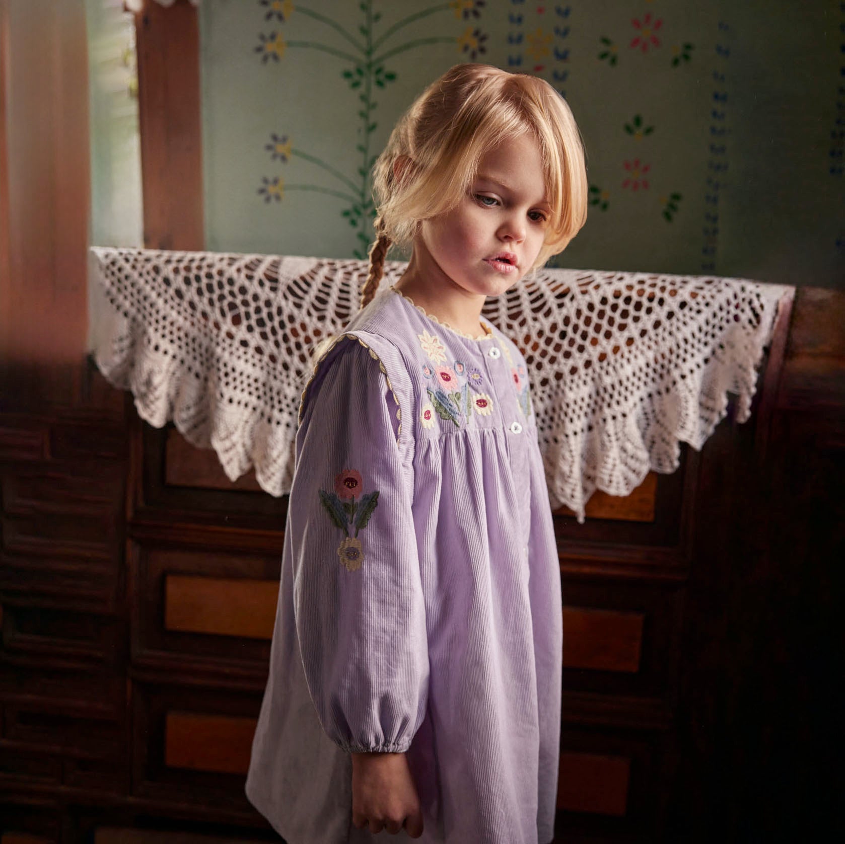 Louise Misha-Girls Dress Anette Parme