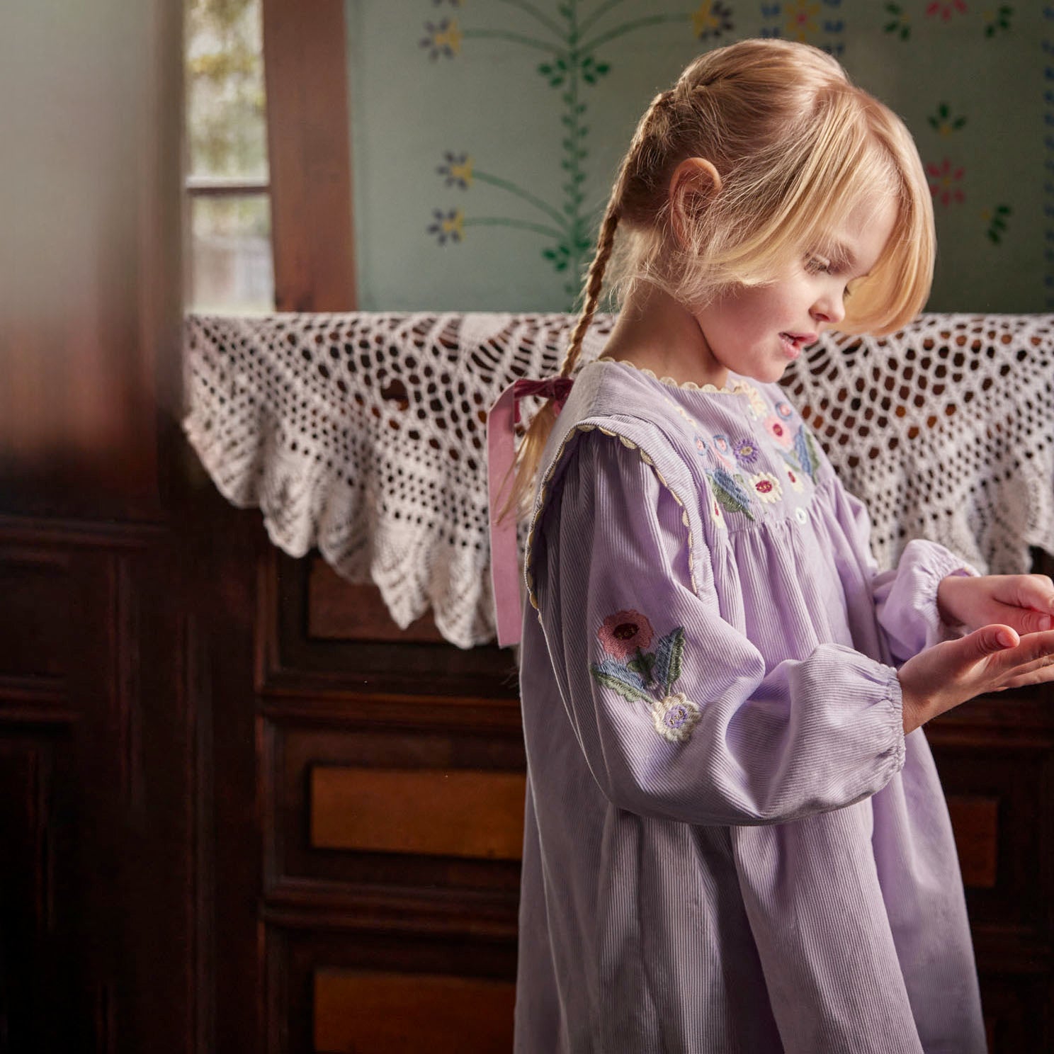 Louise Misha-Girls Dress Anette Parme
