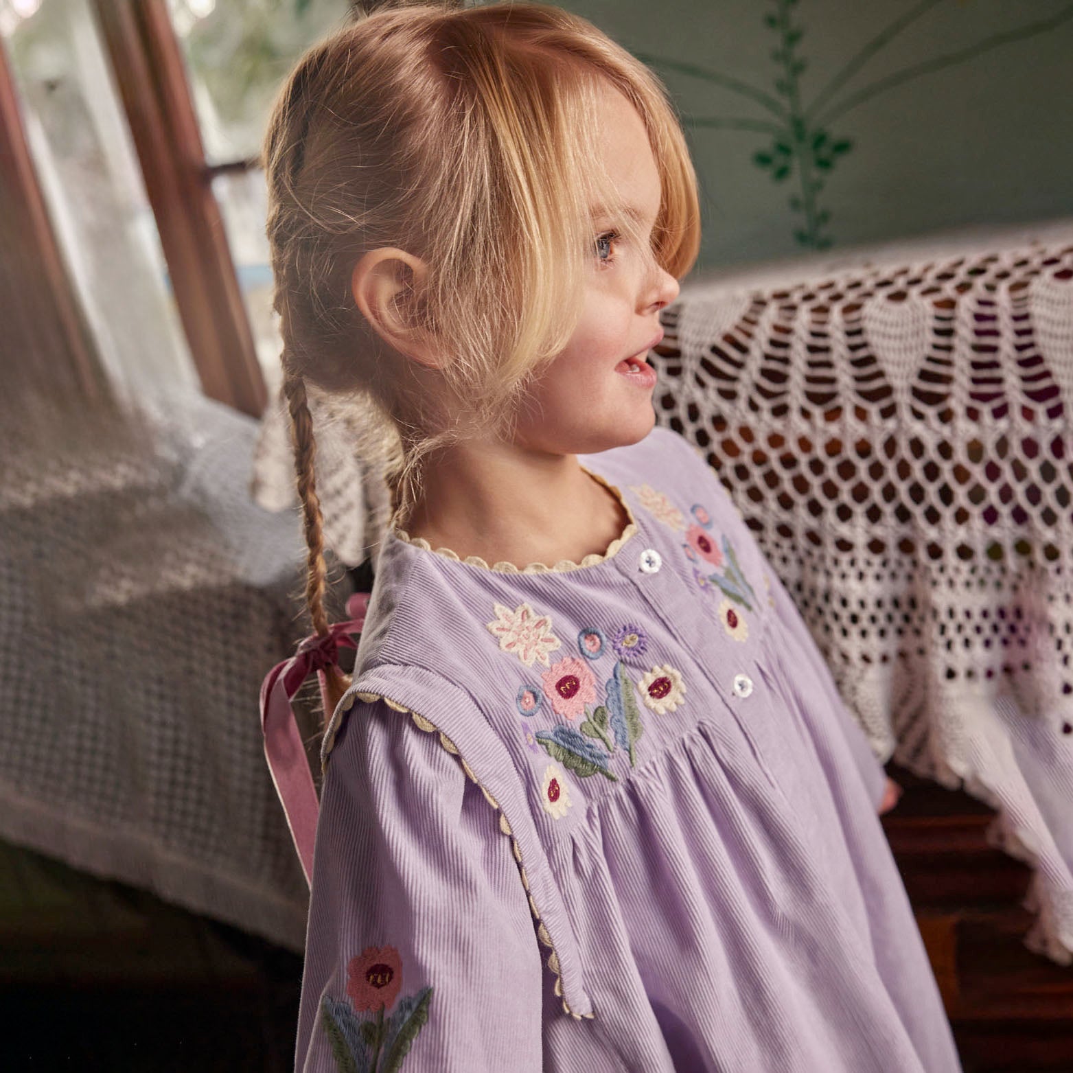 Louise Misha-Girls Dress Anette Parme