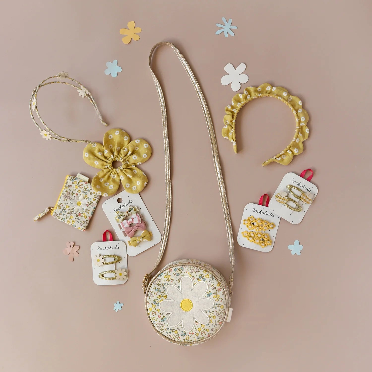 Rockahula Kids-Crochet Flower Clips