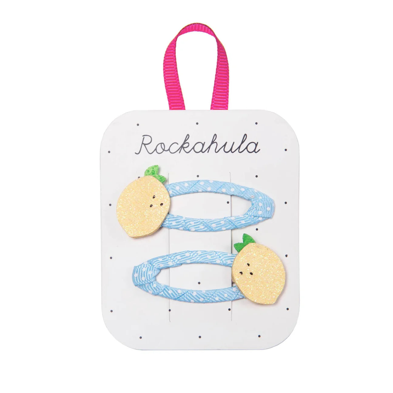 Rockahula Kids-Lemon Glitter Clips