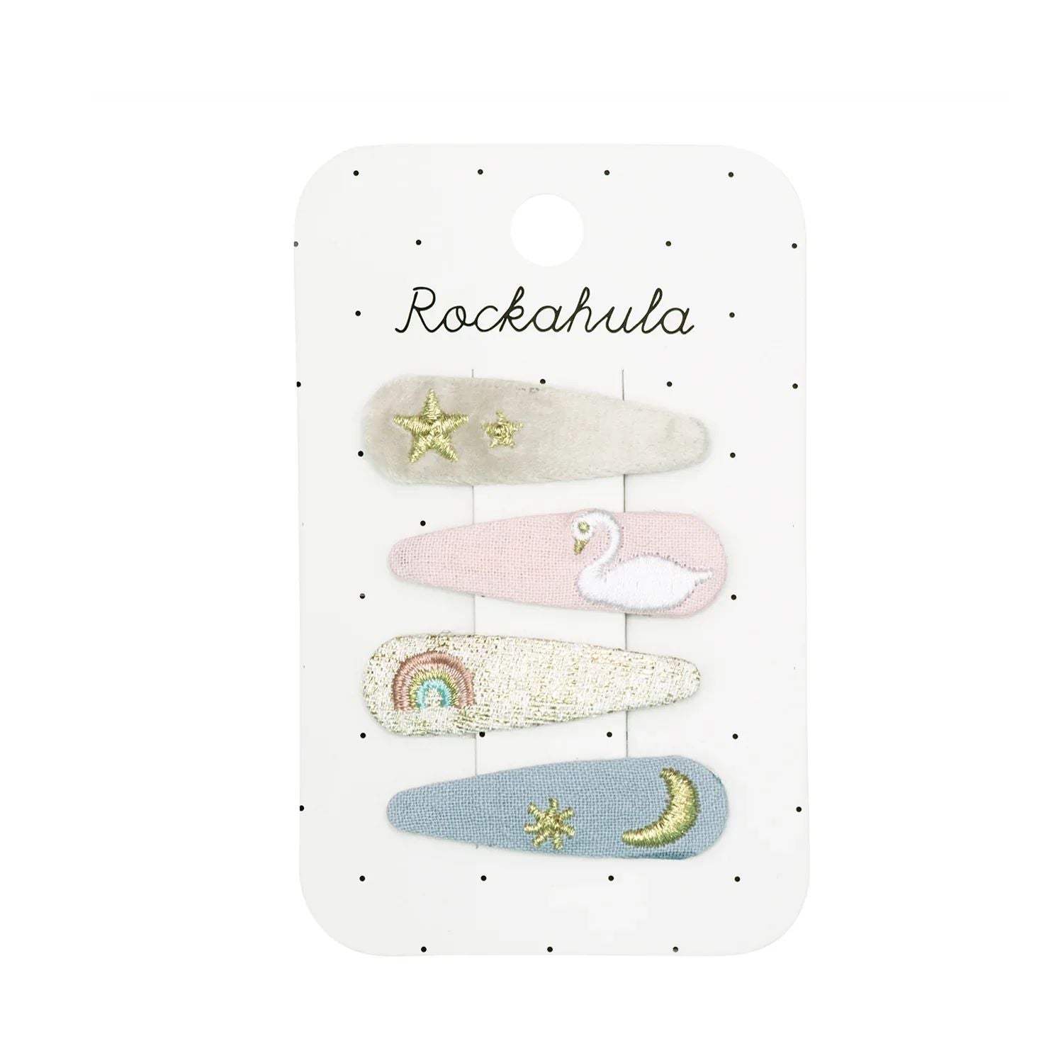Rockahula-Enchanted Embroidered Clip Set