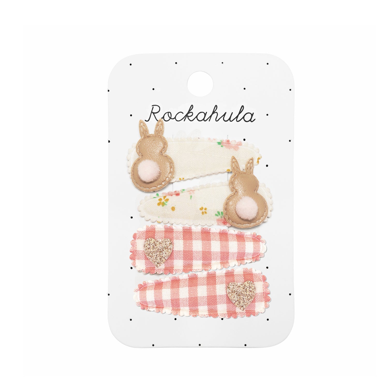 Rockahula Kids-Tiny Blossom Bunny Fabric Clip Set