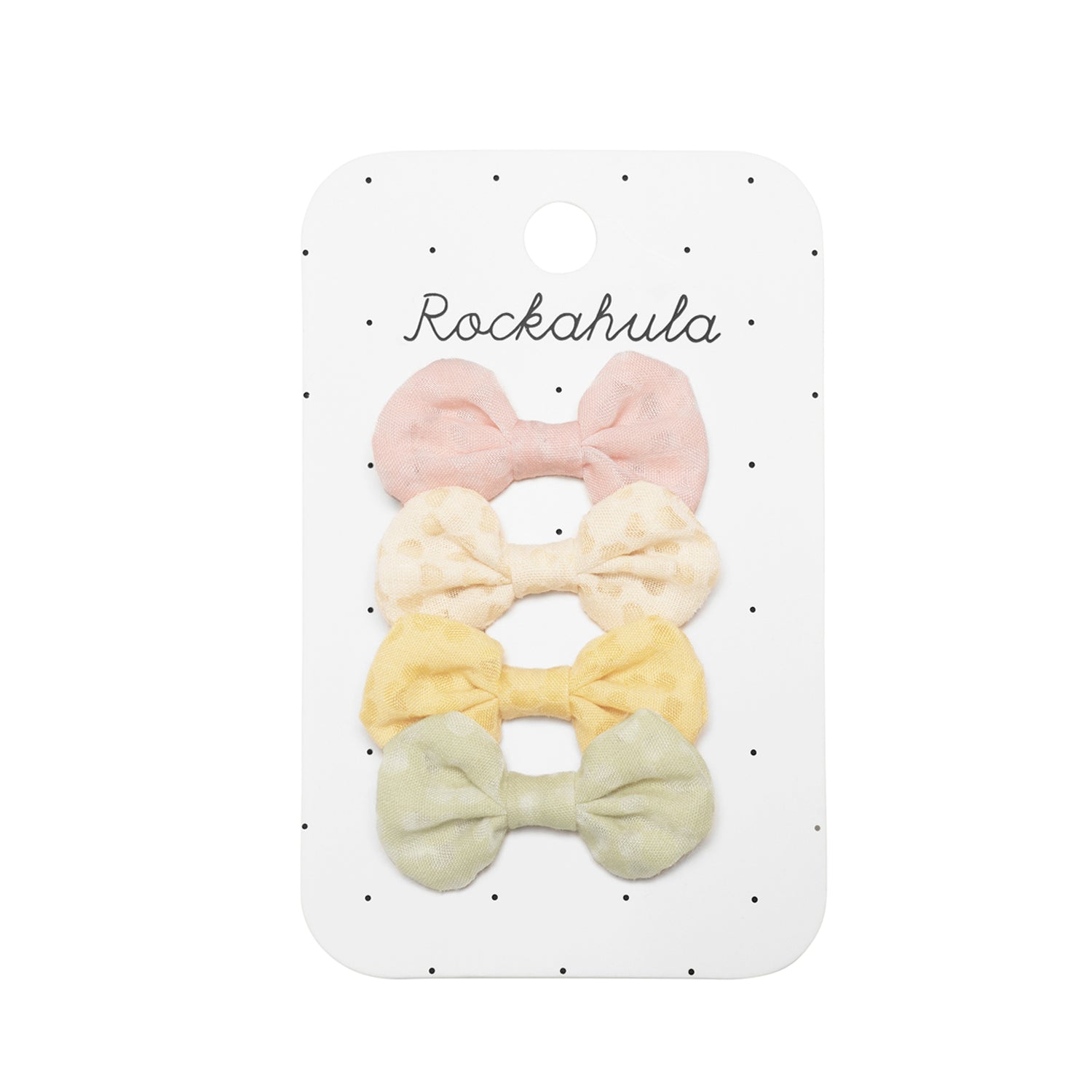 Rockahula Kids-Little Daisy Pastel Bow Clip Set