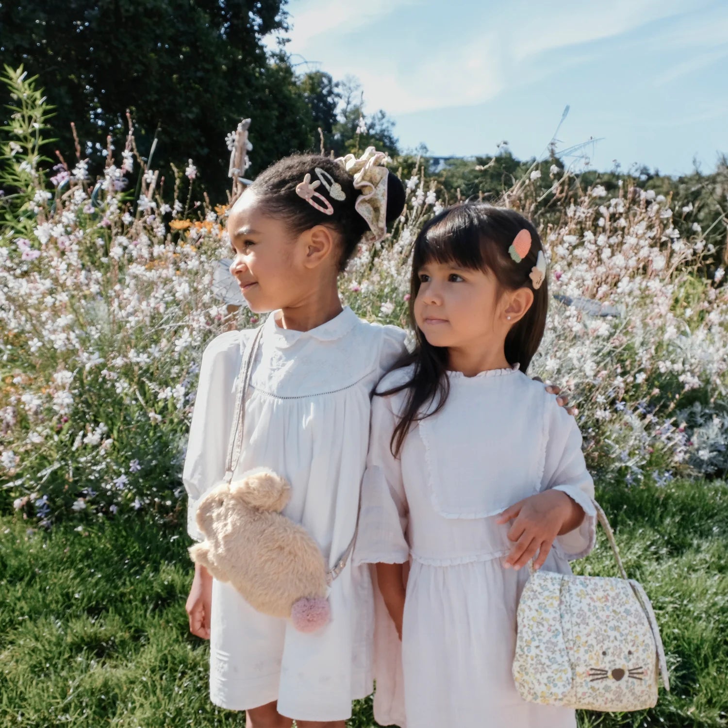 Rockahula Kids-Petal Glitter Heart Clips