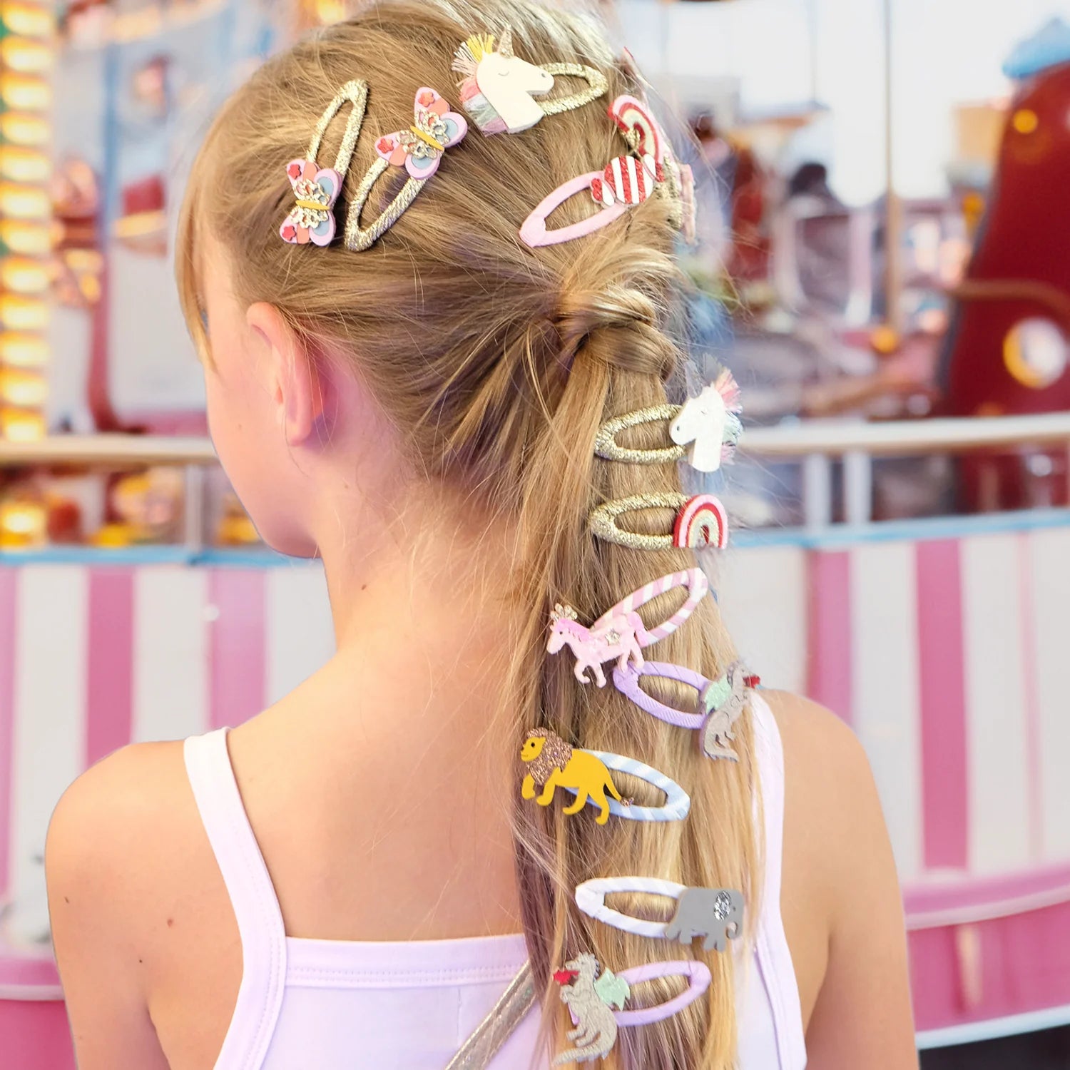 Rockahula Kids-Pink Pony Clips