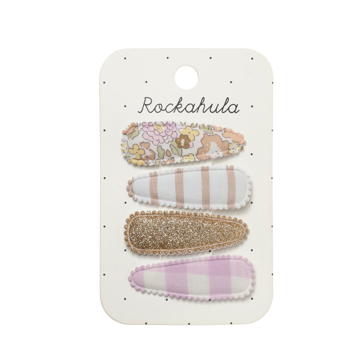 Rockahula Kids-Fairytale Floral Fabric Clip Set