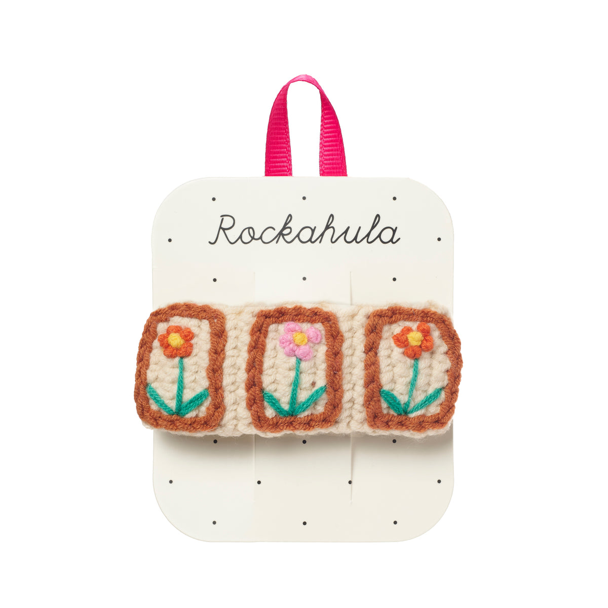 Rockahula Kids-Cottage Floral Crochet Barette Clip