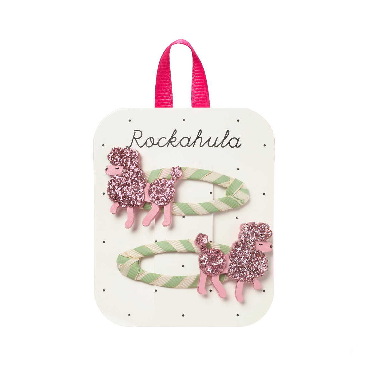 Rockahula Kids-Pretty in Pink Poodle Clips